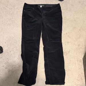 Sonoma Women's Black Flare Corduroy Pants